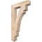 Ekena Millwork Merced Arts & Crafts Smooth Bracket, Douglas Fir, 3 1/2"W x 20"D x 32"H BKT04X20X32MRC03SDF - alternate 1